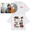 Vinyle collector "Les évadés" + T shirt "Organic music please"
